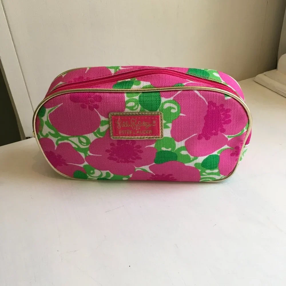 NWOT Lilly Pulitzer For ESTEE LAUDER makeup Bag - Picture 1 of 6